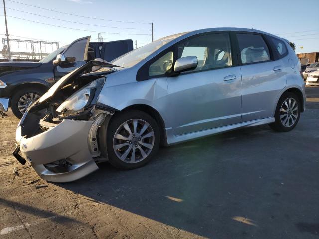 HONDA FIT SPORT 2013 silver  gas JHMGE8H67DC019607 photo #1