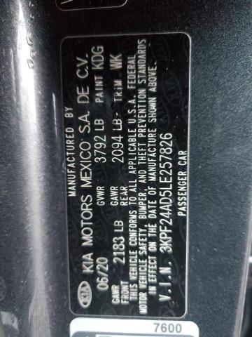 2020 KIA FORTE FE - 3KPF24AD5LE257826