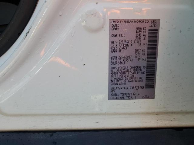 2016 NISSAN ROGUE S - 5N1AT2MTXGC785398