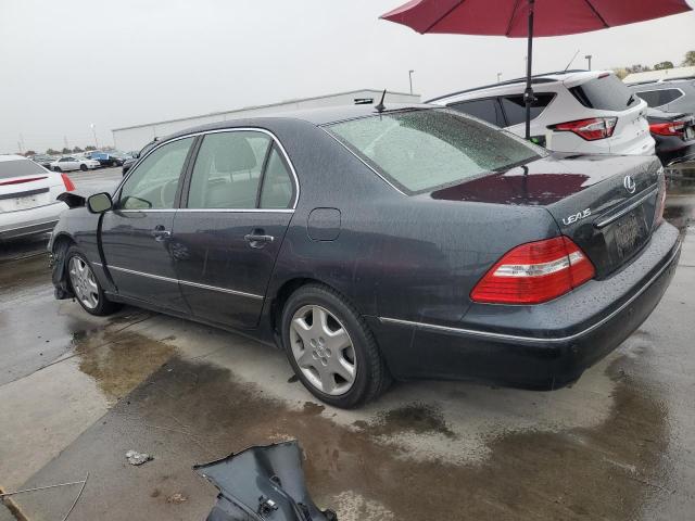 LEXUS LS 430 2004 black  gas JTHBN36F140133412 photo #3