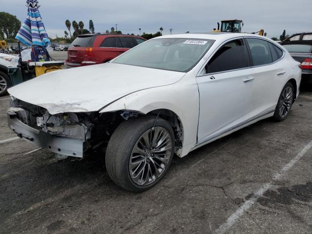 LEXUS LS 500 BAS 2018 white  gas JTHC51FF0J5000163 photo #1