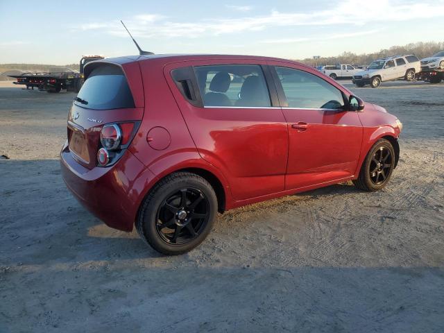 CHEVROLET SONIC LT 2012 maroon hatchbac gas 1G1JC6SH1C4115052 photo #4