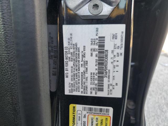 VIN 3FA6P0H9XER308038 2014 Ford Fusion, SE no.12