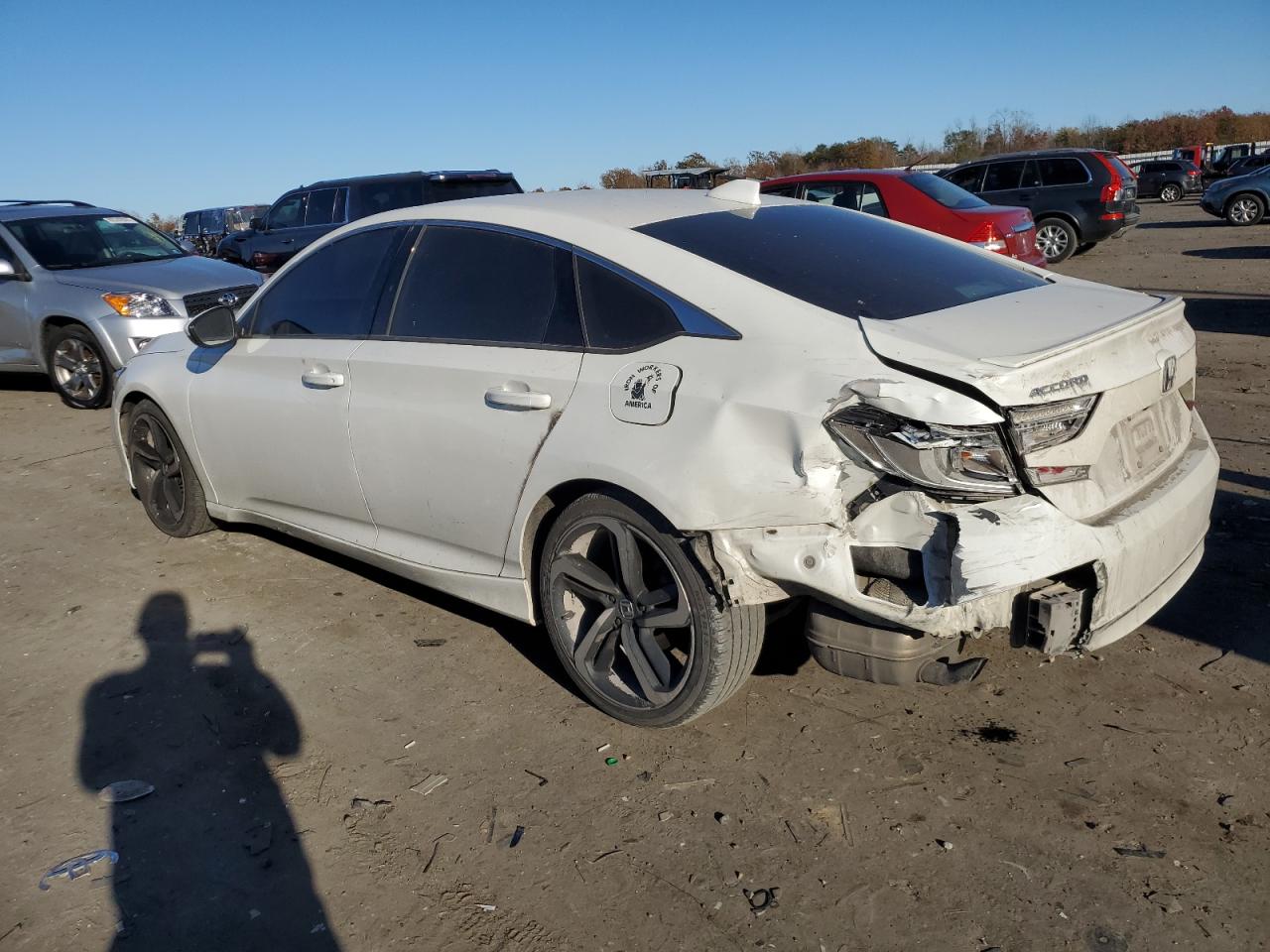 Lot #2976278518 2018 HONDA ACCORD SPO