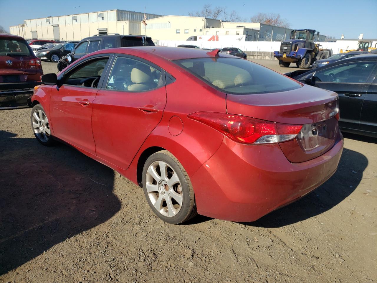 Lot #3023330247 2012 HYUNDAI ELANTRA GL