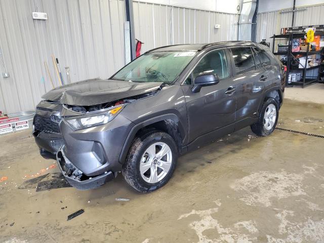 TOYOTA RAV4 LE 2019 silver  hybrid engine 2T3LWRFV5KW043802 photo #1