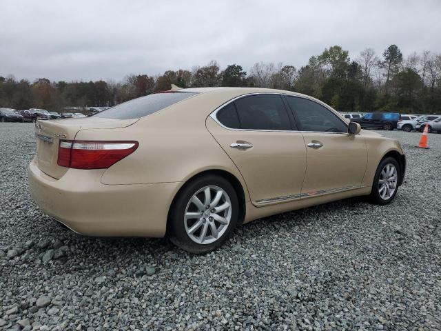 LEXUS LS 460 2007 gold sedan 4d gas JTHBL46F975007933 photo #4