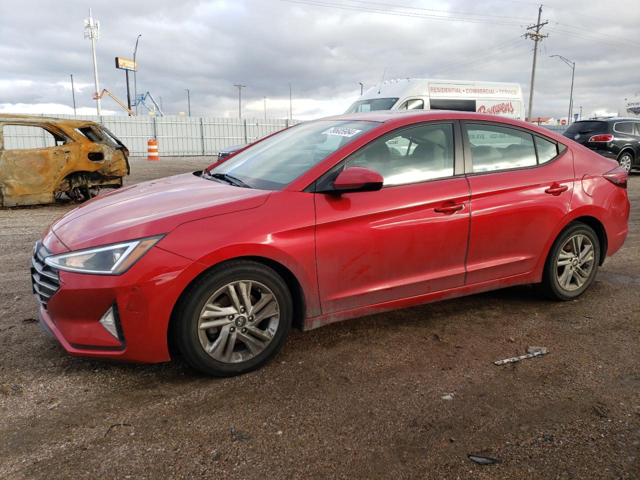 Lot #2986386196 2020 HYUNDAI ELANTRA SE