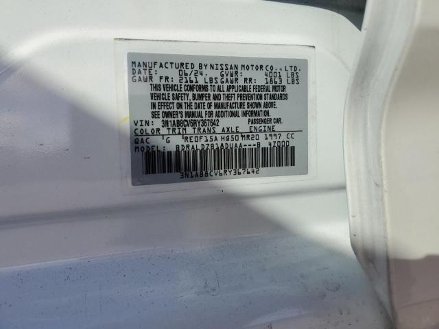 2024 NISSAN SENTRA SV - 3N1AB8CV6RY367642