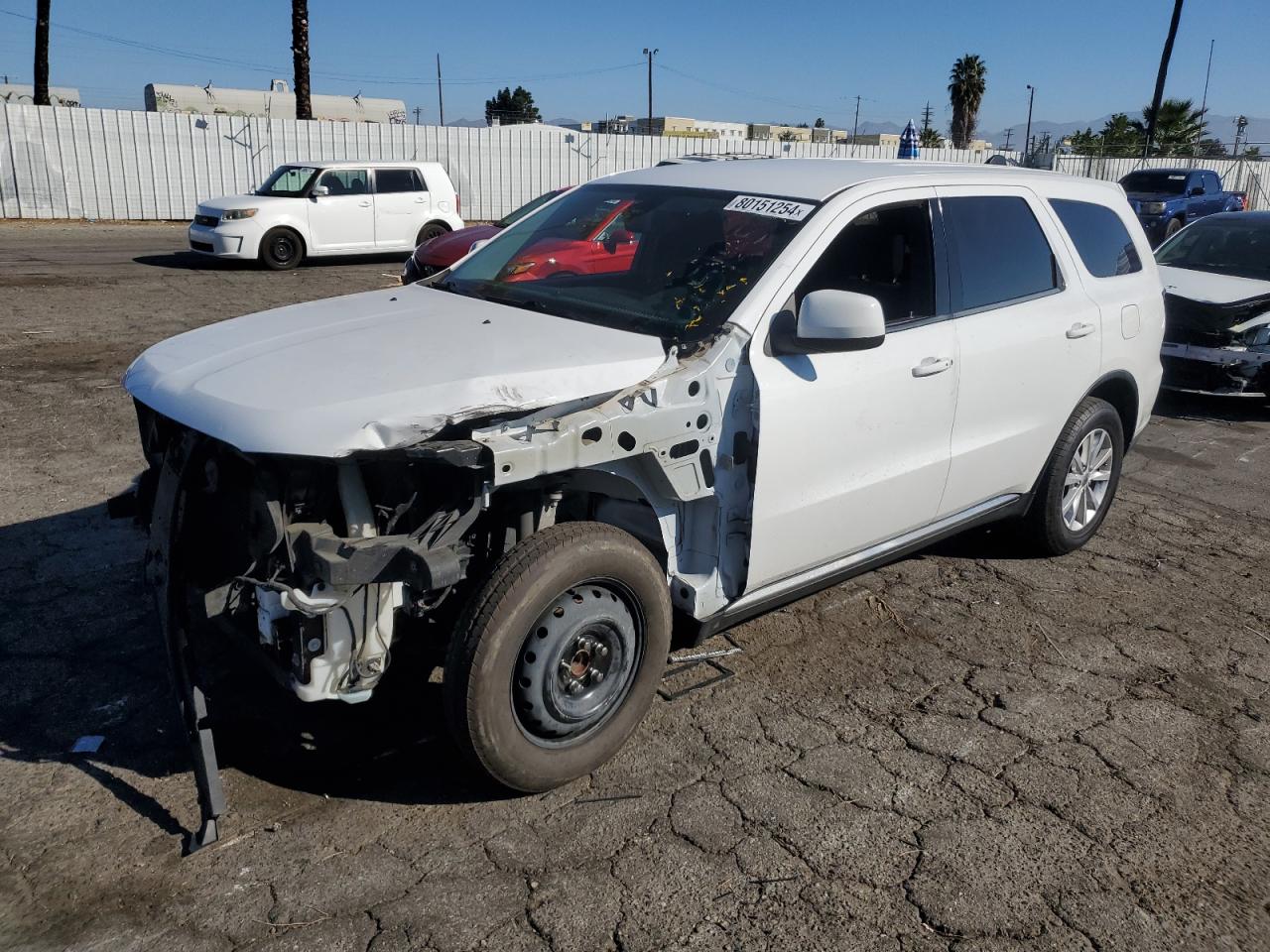 Lot #3030427473 2019 DODGE DURANGO SX