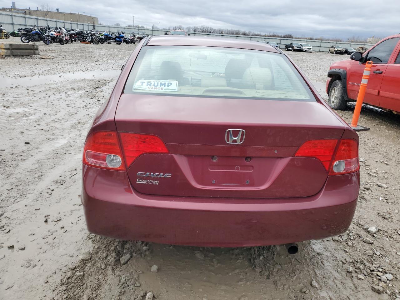 Lot #3024493534 2008 HONDA CIVIC LX