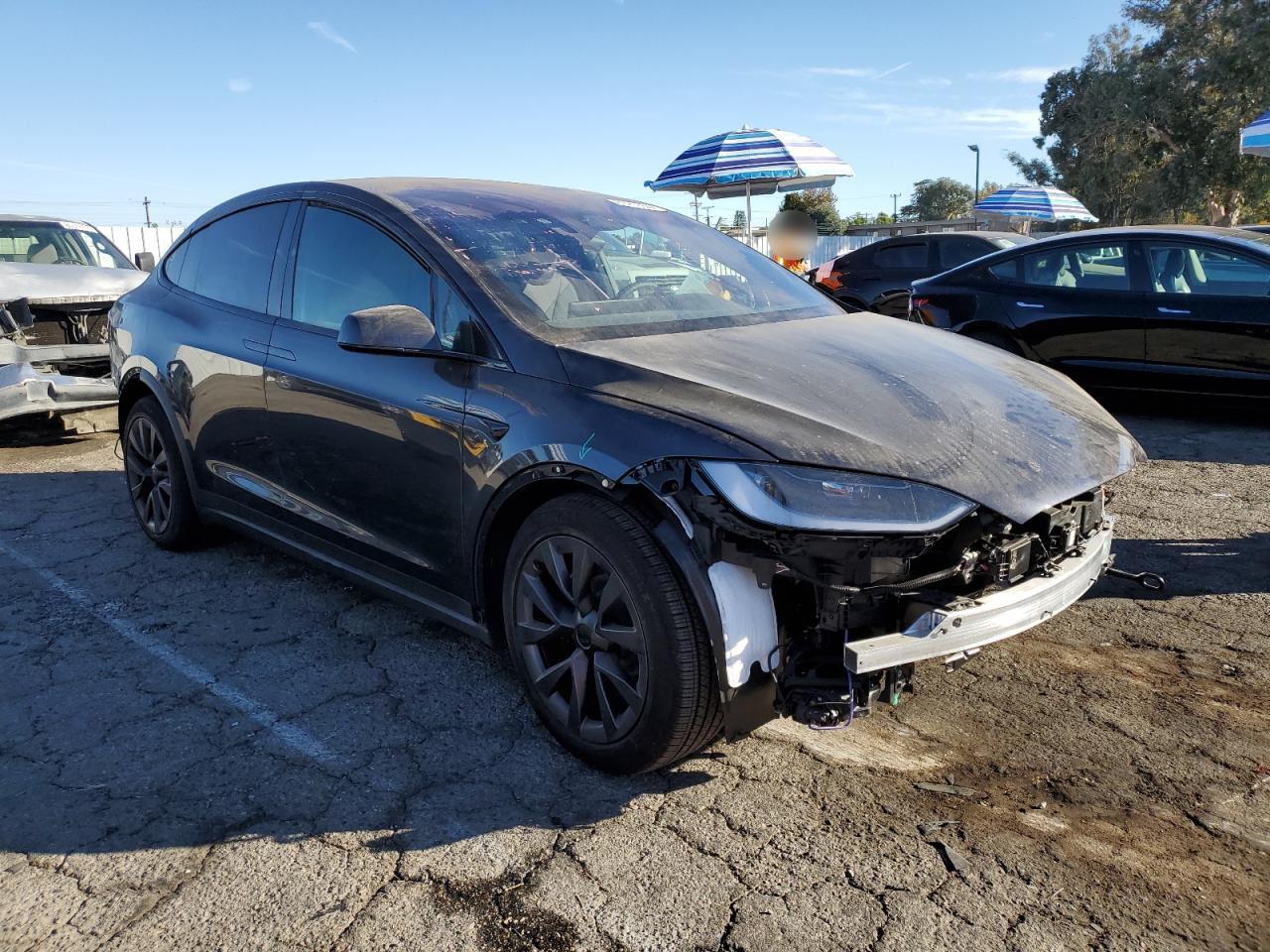 Lot #2989368577 2024 TESLA MODEL X