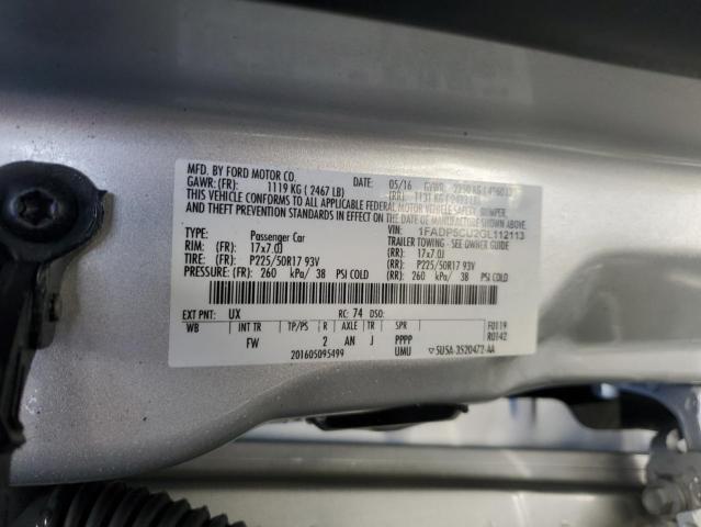 2016 FORD C-MAX PREM - 1FADP5CU2GL112113