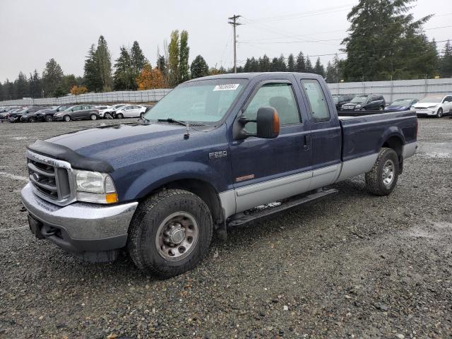 FORD F250 SUPER 2003 blue  diesel 1FTNX20P03EB62003 photo #1