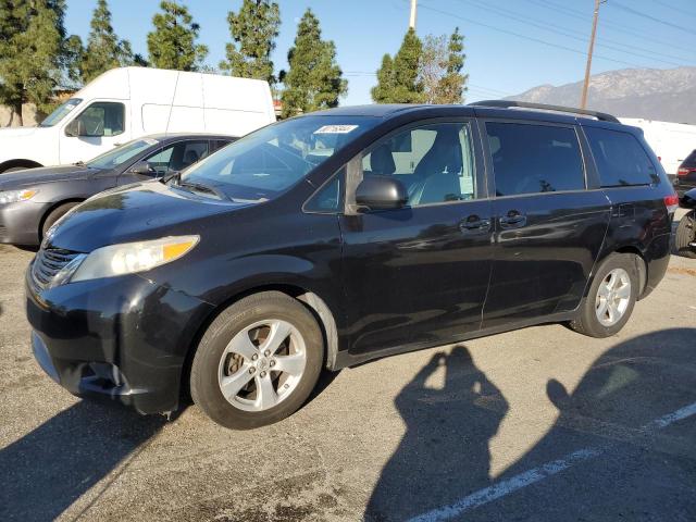 TOYOTA SIENNA LE 2014 black  gas 5TDKK3DCXES482988 photo #1