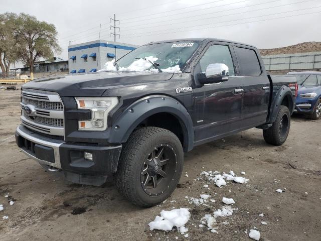 FORD F150 SUPER 2015 black crew pic gas 1FTEW1EG3FFB21238 photo #1