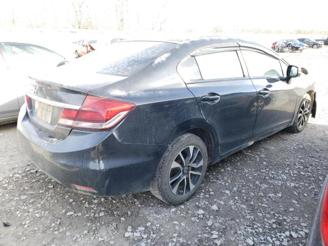 HONDA CIVIC EX 2013 black  gas 2HGFB2F85DH526477 photo #4