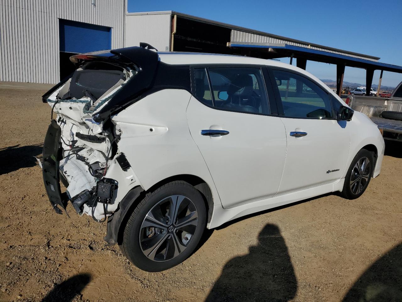 Lot #2986619254 2019 NISSAN LEAF S PLU