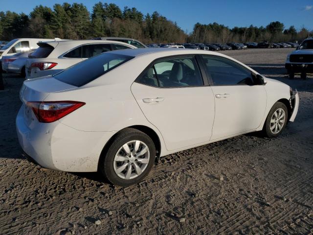 TOYOTA COROLLA L 2015 white  gas 2T1BURHE5FC461419 photo #4