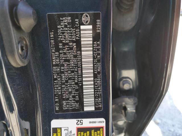 2018 TOYOTA CAMRY L - 4T1B11HK6JU670319