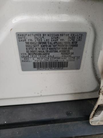 2019 NISSAN KICKS S - 3N1CP5CU9KL542212