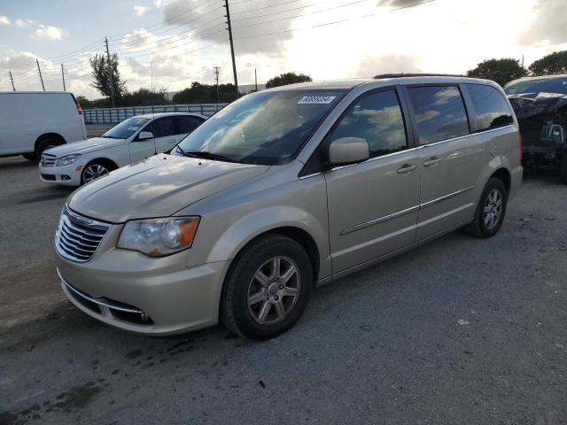 CHRYSLER TOWN & COU 2012 gold sports v flexible fuel 2C4RC1BG0CR410497 photo #1