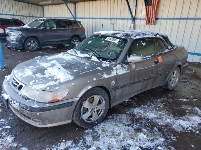 SAAB 9-3 SE 2003 tan  gas YS3DF75K837012520 photo #1