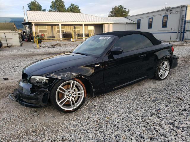 BMW 135 I 2013 black converti gas WBAUN7C53DVM27505 photo #1