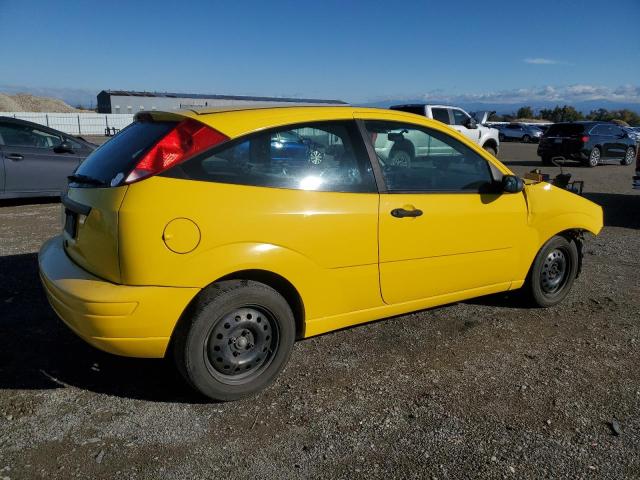 FORD FOCUS ZX3 2007 yellow hatchbac gas 1FAFP31N87W252027 photo #4