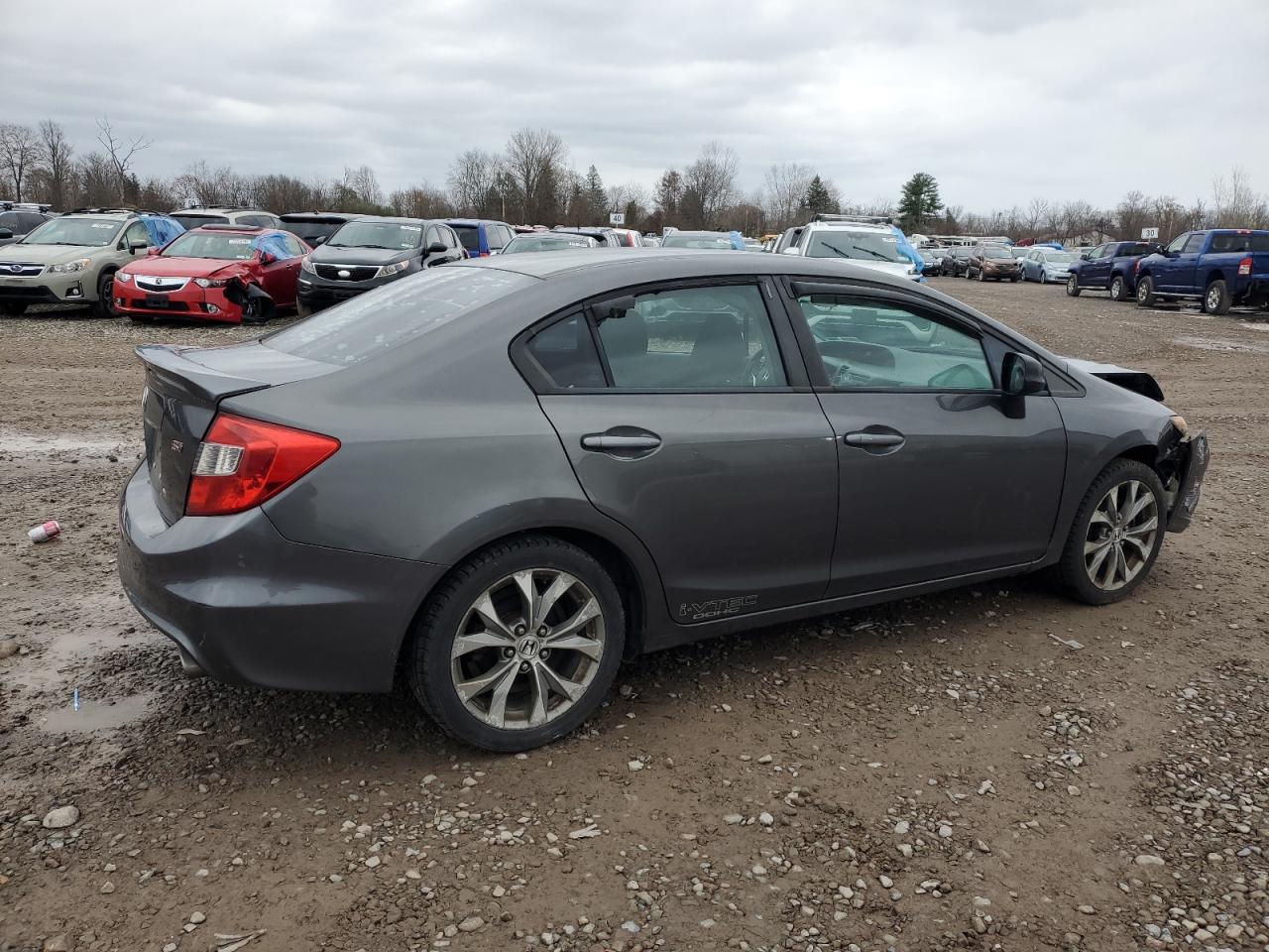 Lot #2993884320 2012 HONDA CIVIC SI