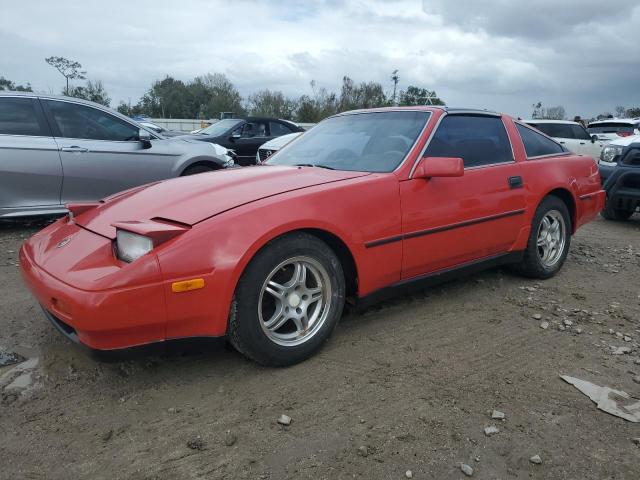 NISSAN 300ZX 1987 red hatchbac gas JN1HZ14S5HX200243 photo #1