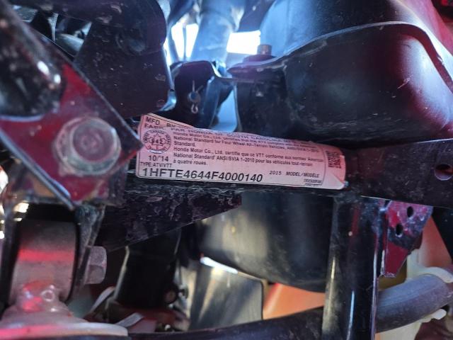 2015 HONDA TRX500 FA 1HFTE4644F4000140