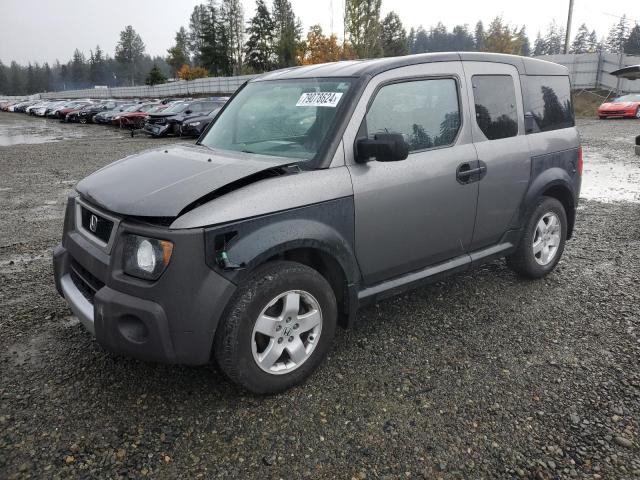 HONDA ELEMENT EX 2005 gray  gas 5J6YH28685L001459 photo #1