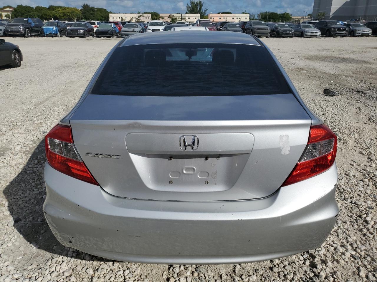 Lot #2962082153 2012 HONDA CIVIC LX