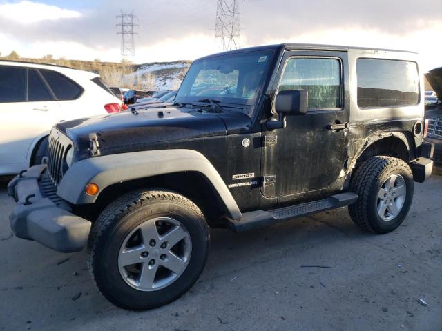 JEEP WRANGLER S 2013 black  flexible fuel 1C4AJWAG7DL521916 photo #1