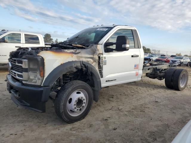 FORD F550 SUPER 2023 white  diesel 1FDUF5GT9PEC36801 photo #1