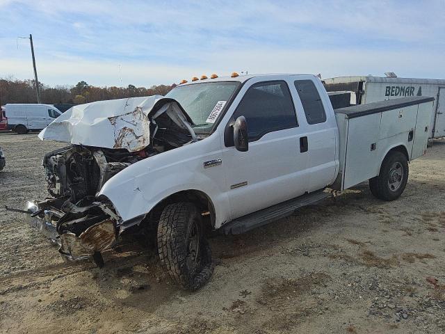 FORD F350 SRW S 2007 white  diesel 1FDWX35P97EB40392 photo #1