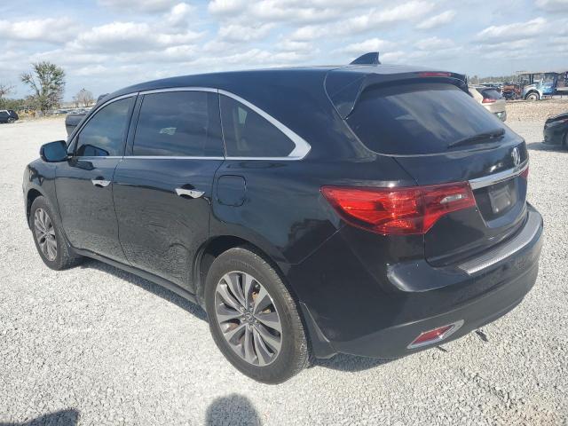 ACURA MDX TECHNO 2014 black  gas 5FRYD3H44EB012272 photo #3