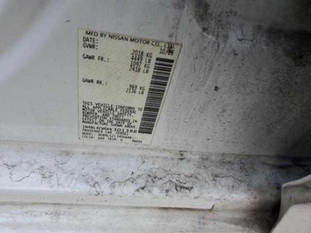 2019 NISSAN ALTIMA SR - 1N4BL4CW6KN301388
