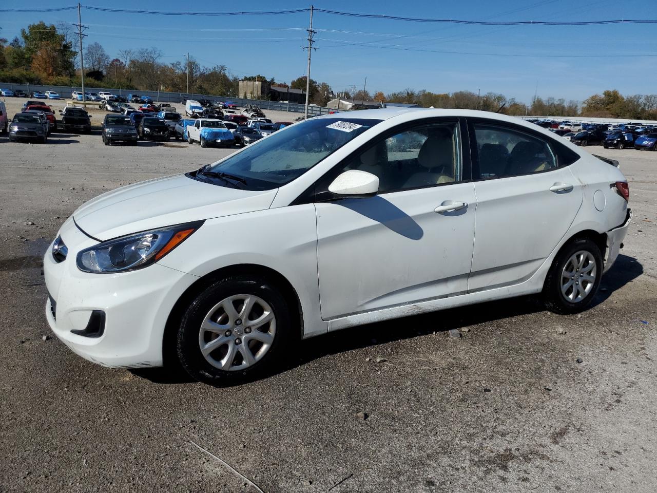 Lot #3008359214 2013 HYUNDAI ACCENT GLS