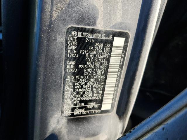 2016 NISSAN JUKE S - JN8AF5MR5GT608876