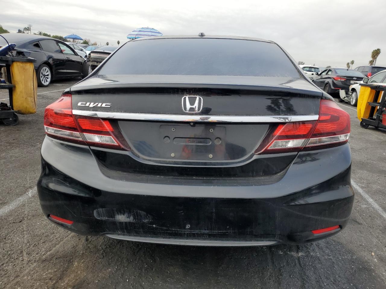 Lot #3033462085 2015 HONDA CIVIC EXL