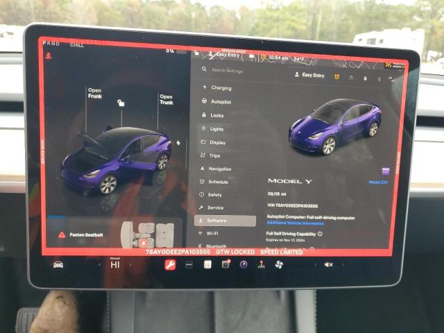 2023 TESLA MODEL Y - 7SAYGDEE2PA103555