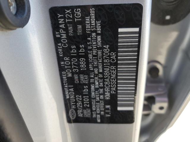 2022 HYUNDAI VENUE SEL - KMHRC8A38NU187084