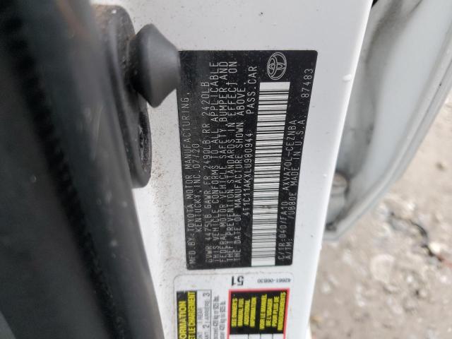 2020 TOYOTA CAMRY LE - 4T1C11AKXLU980944