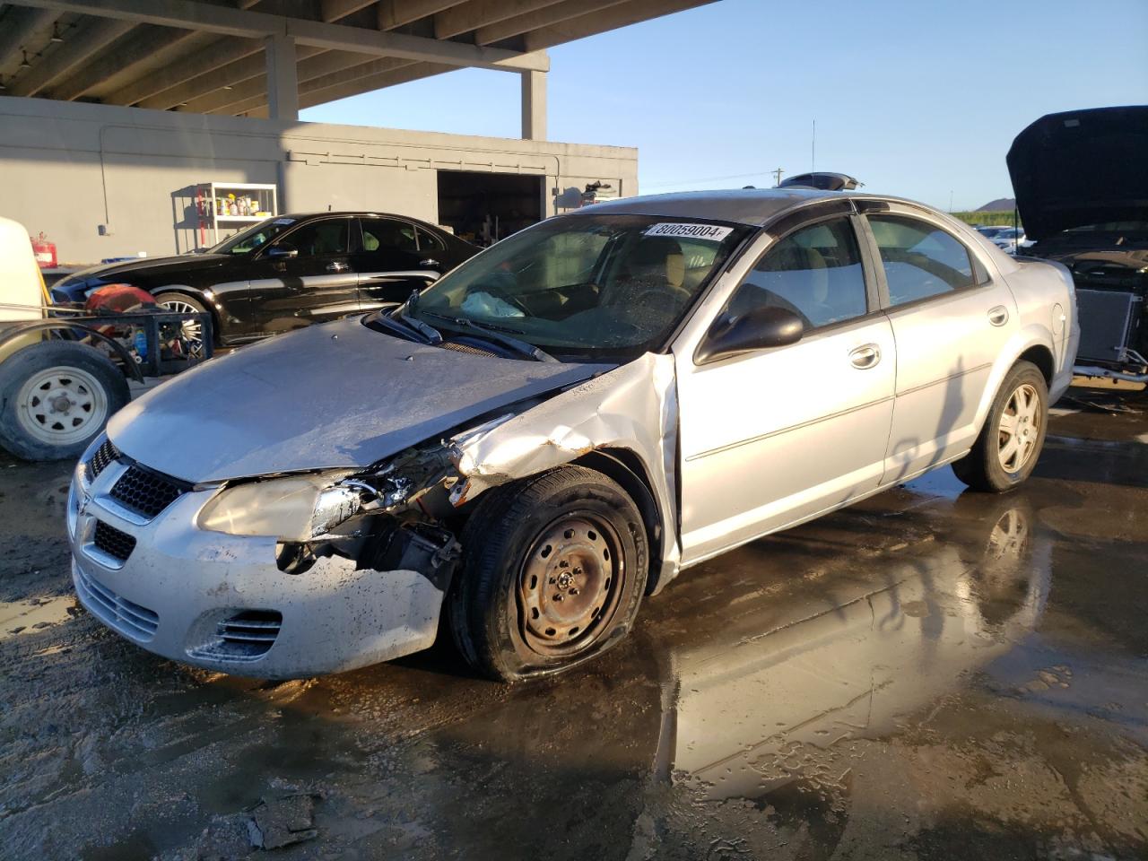 Lot #3027054801 2005 DODGE STRATUS SX