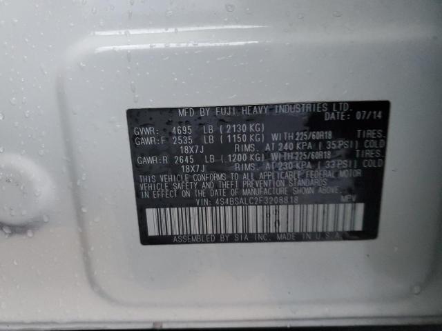 2015 SUBARU OUTBACK 2. - 4S4BSALC2F3208818