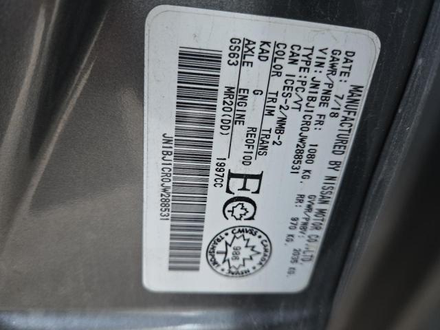 2018 NISSAN ROGUE SPOR - JN1BJ1CR0JW288531