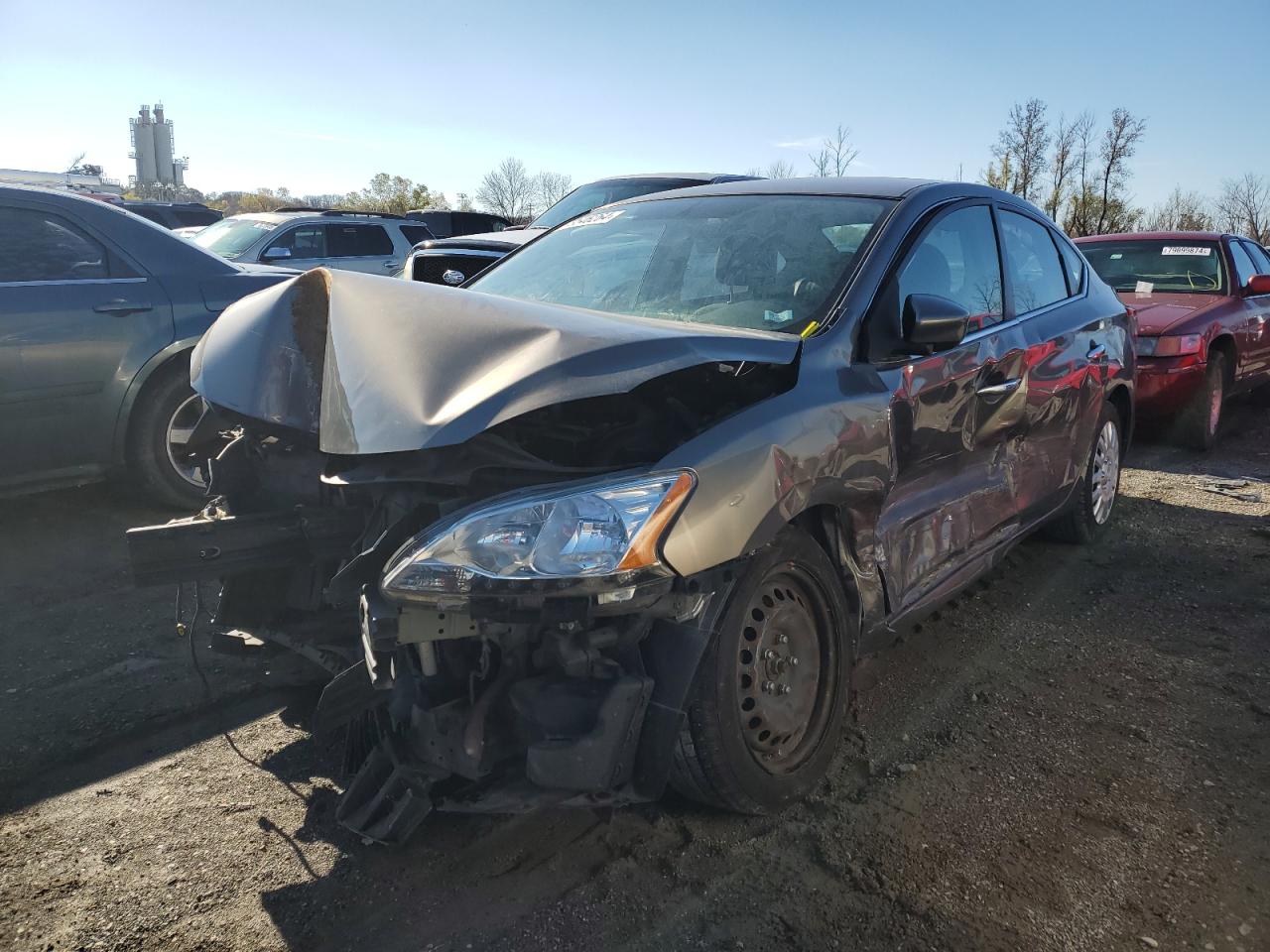 Lot #2989282638 2015 NISSAN SENTRA S