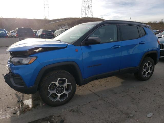 JEEP COMPASS TR 2022 blue  gas 3C4NJDDB6NT124662 photo #1